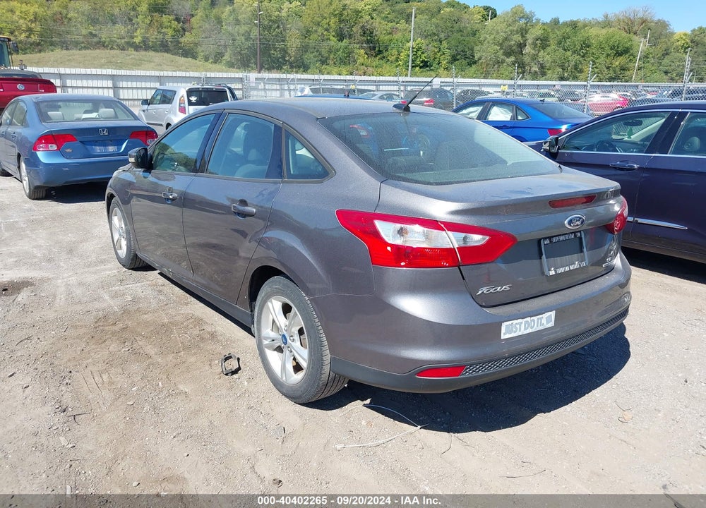 2013 FORD FOCUS SE VIN: 1FADP3F23DL199420