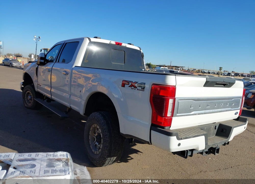 2022 FORD F-350 LIMITED VIN: 1FT8W3BT2NEF41216