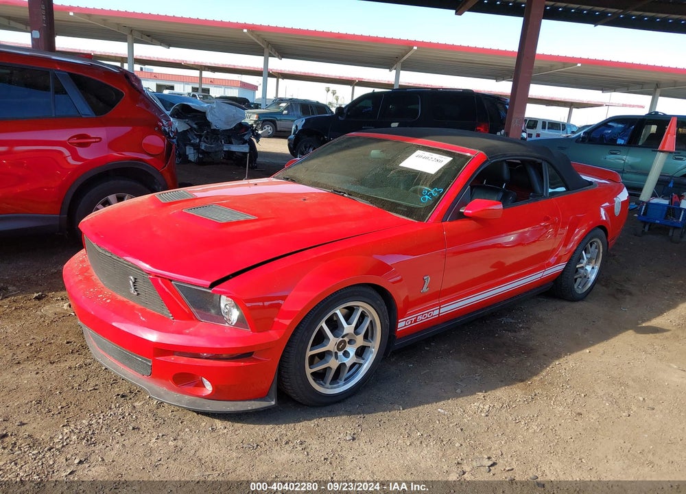 2008 FORD SHELBY GT VIN: 1ZVHT89S385170958