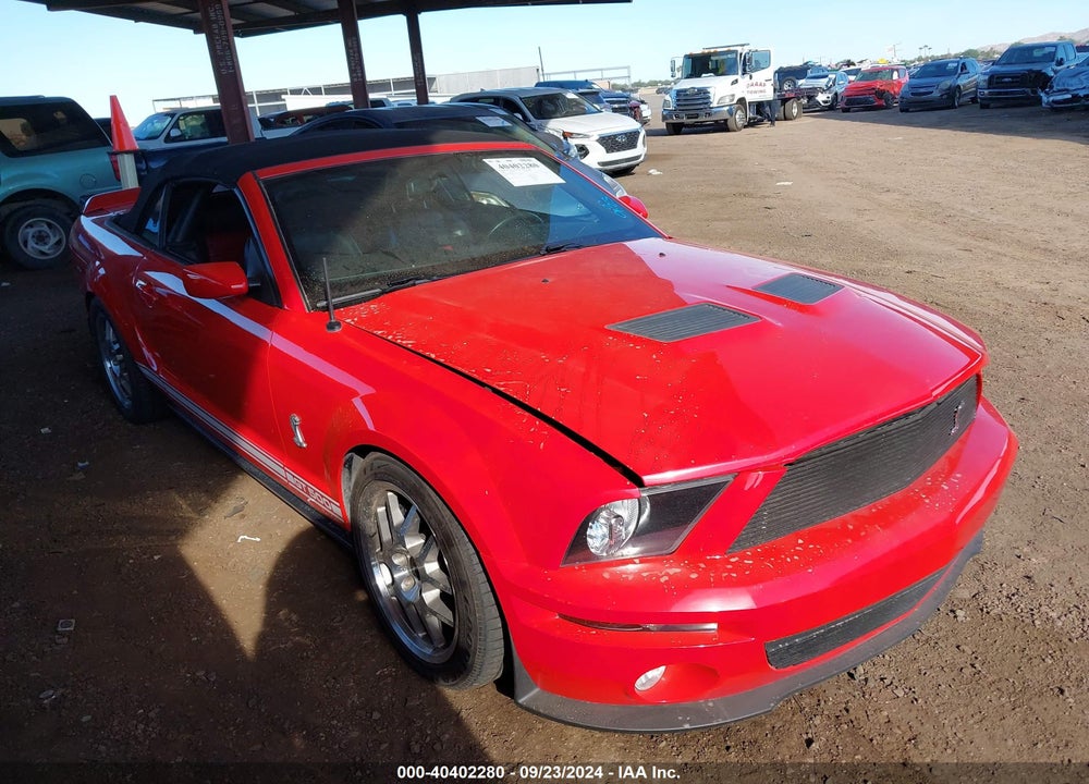 2008 FORD SHELBY GT VIN: 1ZVHT89S385170958