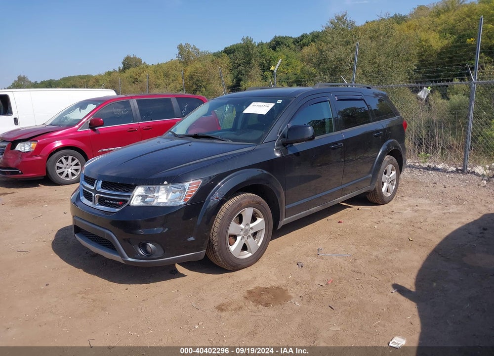 2012 DODGE JOURNEY SXT VIN: 3C4PDCBB5CT392130