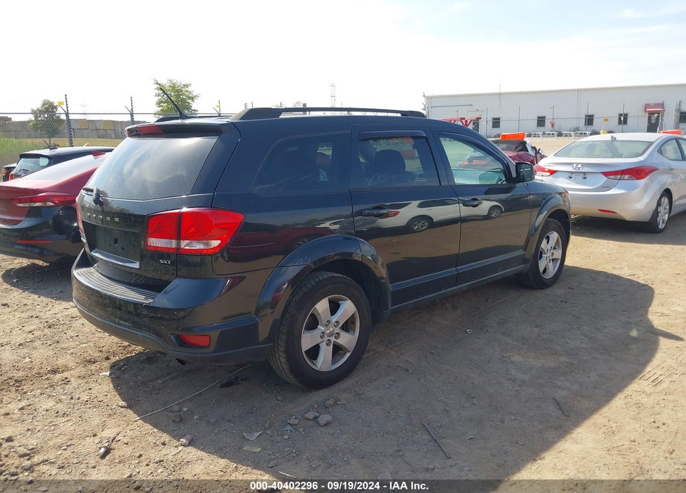 2012 DODGE JOURNEY SXT VIN: 3C4PDCBB5CT392130