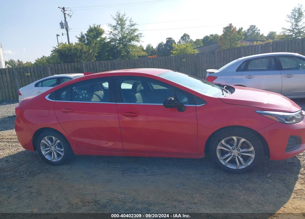 2019 CHEVROLET CRUZE LT VIN: 1G1BE5SM2K7115936