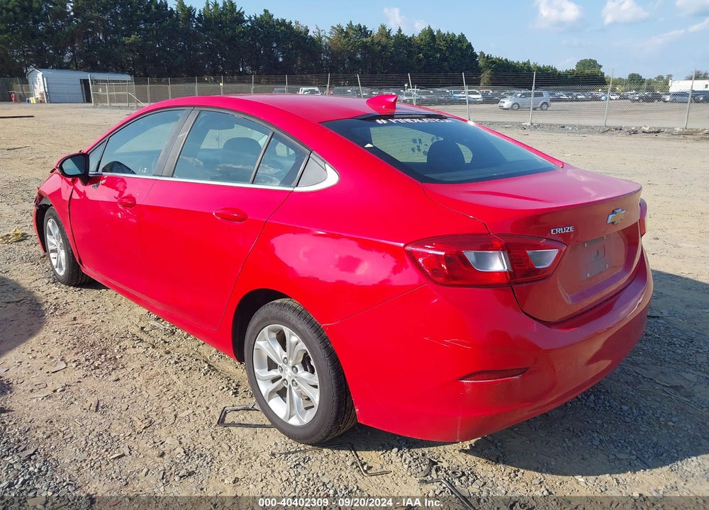 2019 CHEVROLET CRUZE LT VIN: 1G1BE5SM2K7115936