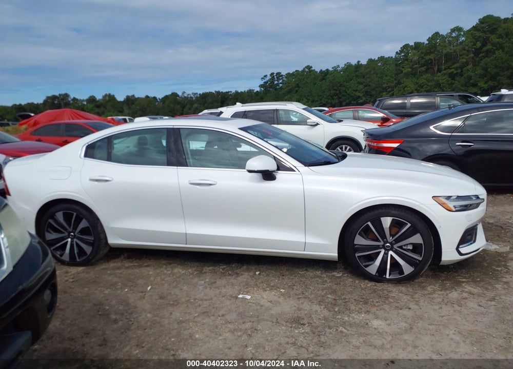 2023 VOLVO S60 B5 ULTIMATE BRIGHT THEME VIN: 7JRL12FA1PG252140