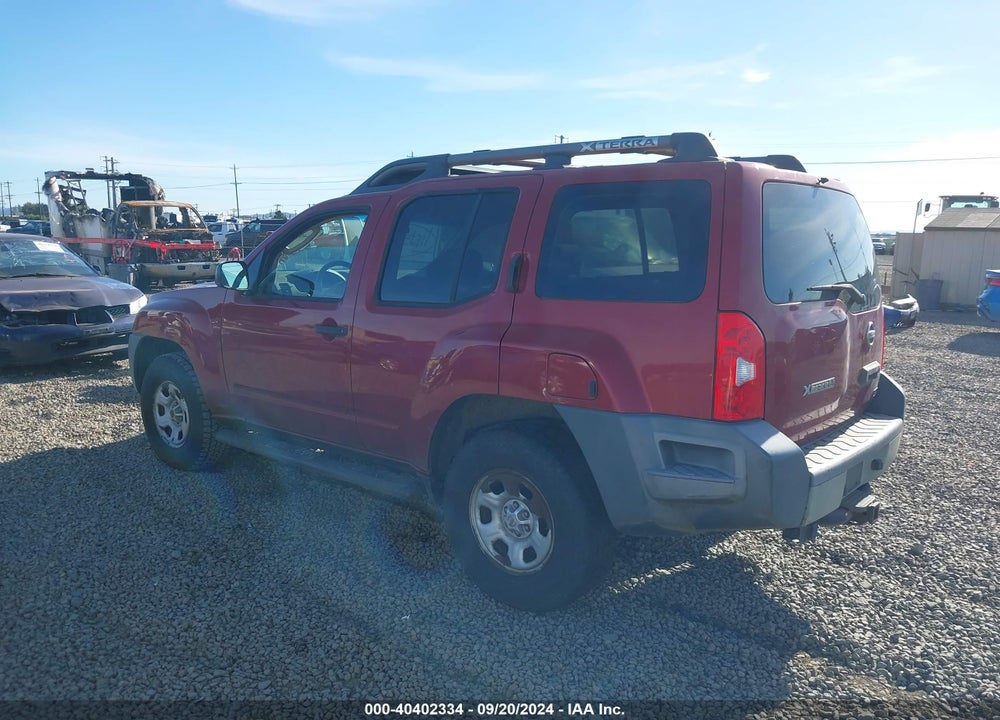 2008 NISSAN XTERRA X VIN: 5N1AN08W08C526116