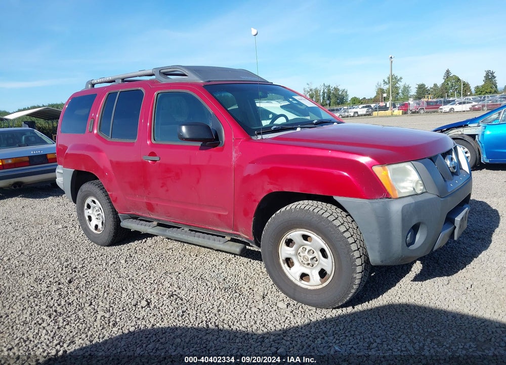 2008 NISSAN XTERRA X VIN: 5N1AN08W08C526116
