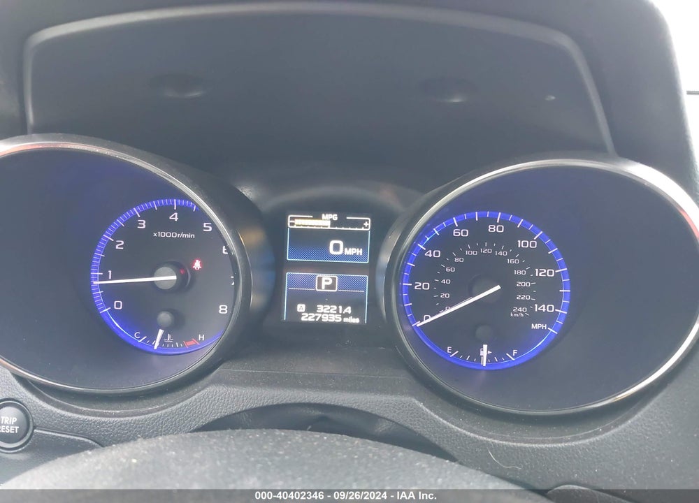 2016 SUBARU OUTBACK 2.5I PREMIUM VIN: 4S4BSADC9G3239371