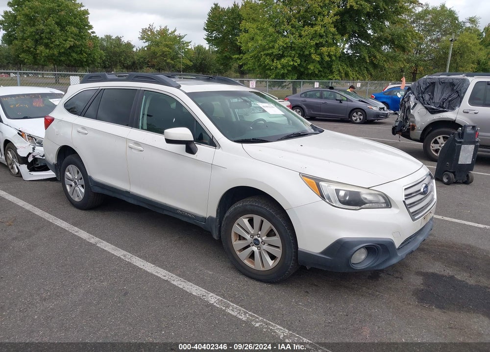 2016 SUBARU OUTBACK 2.5I PREMIUM VIN: 4S4BSADC9G3239371