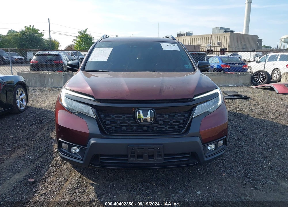 2020 HONDA PASSPORT AWD ELITE VIN: 5FNYF8H09LB016045