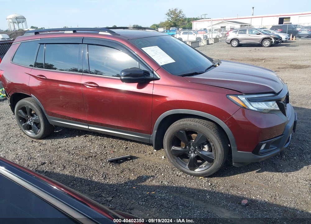 2020 HONDA PASSPORT AWD ELITE VIN: 5FNYF8H09LB016045