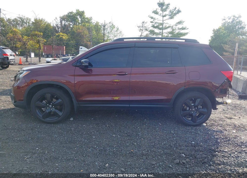 2020 HONDA PASSPORT AWD ELITE VIN: 5FNYF8H09LB016045
