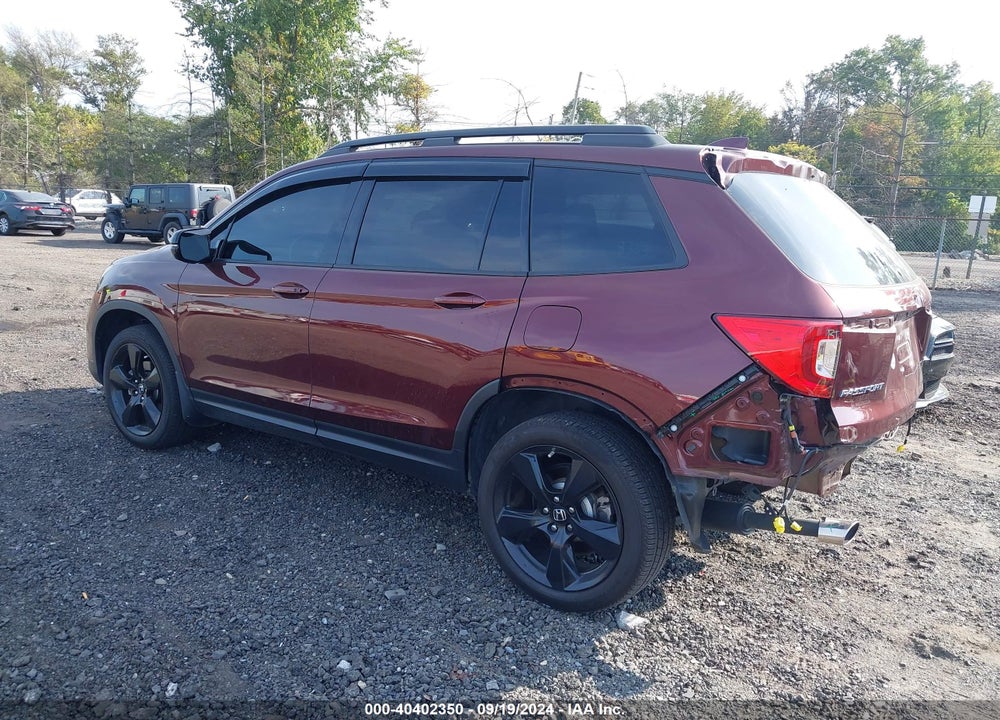 2020 HONDA PASSPORT AWD ELITE VIN: 5FNYF8H09LB016045