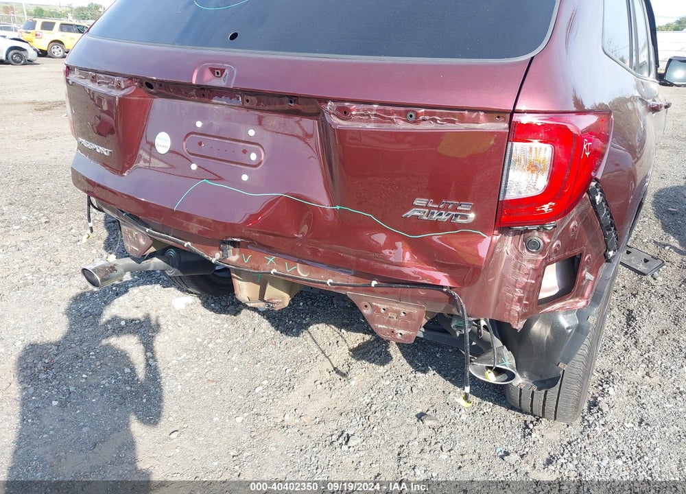 2020 HONDA PASSPORT AWD ELITE VIN: 5FNYF8H09LB016045