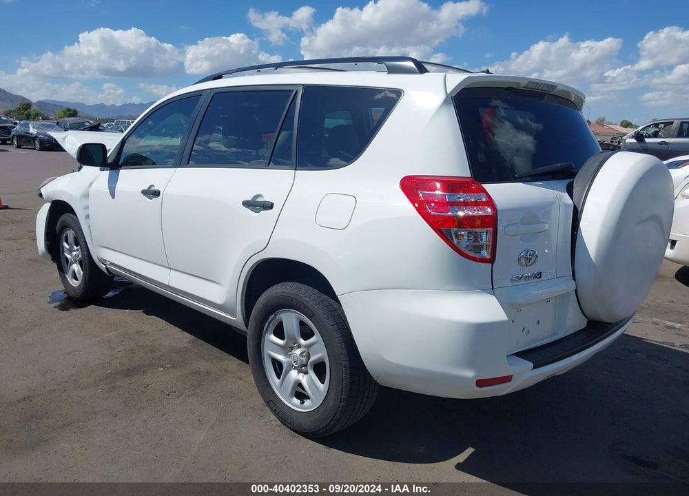 2011 TOYOTA RAV4 BASE (A4) VIN: 2T3ZF4DVXBW102732