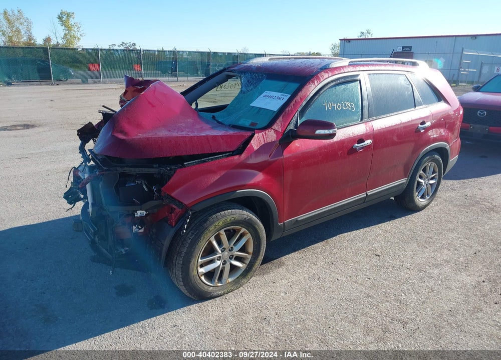 2015 KIA SORENTO LX VIN: 5XYKT4A66FG609901
