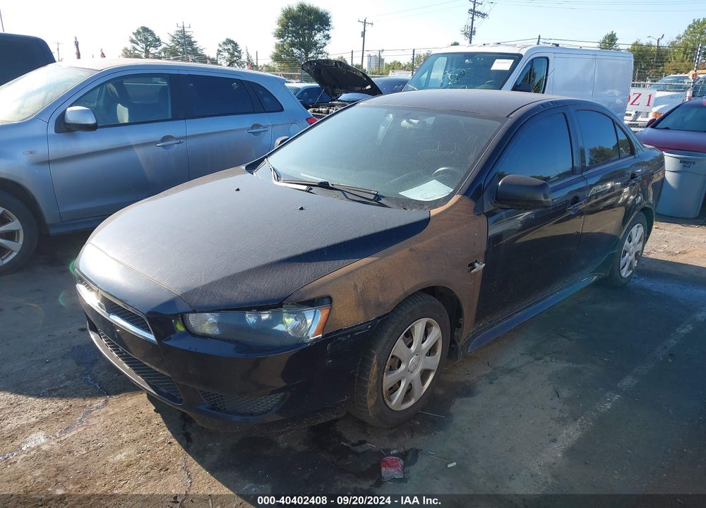 2014 MITSUBISHI LANCER ES VIN: JA32U2FU0EU009640