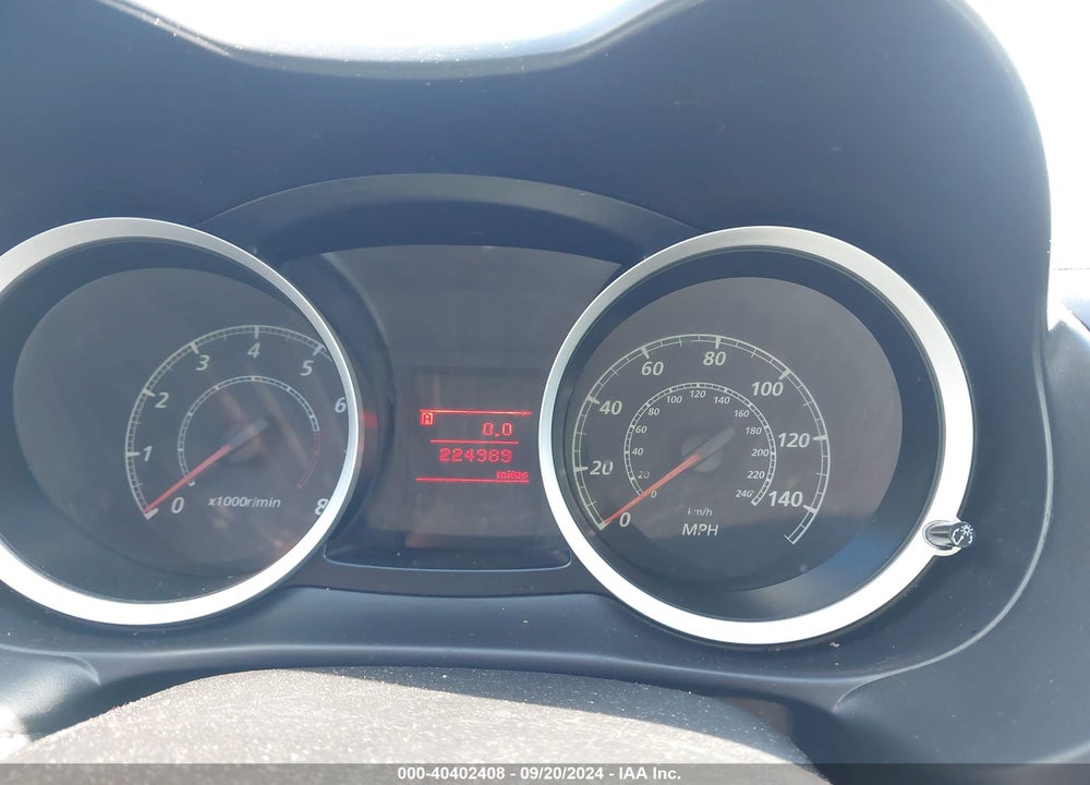 2014 MITSUBISHI LANCER ES VIN: JA32U2FU0EU009640