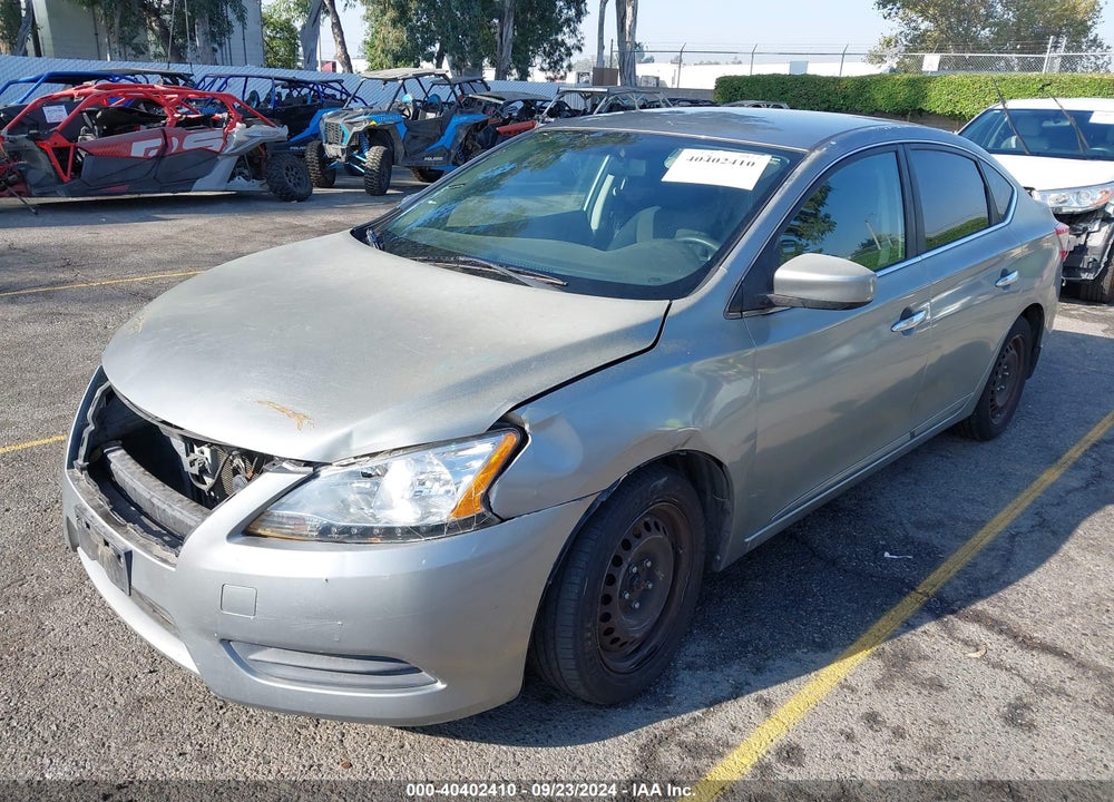 2014 NISSAN SENTRA S VIN: 3N1AB7AP7EL633403