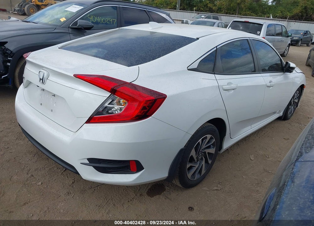 2018 HONDA CIVIC EX VIN: 19XFC2F7XJE010934