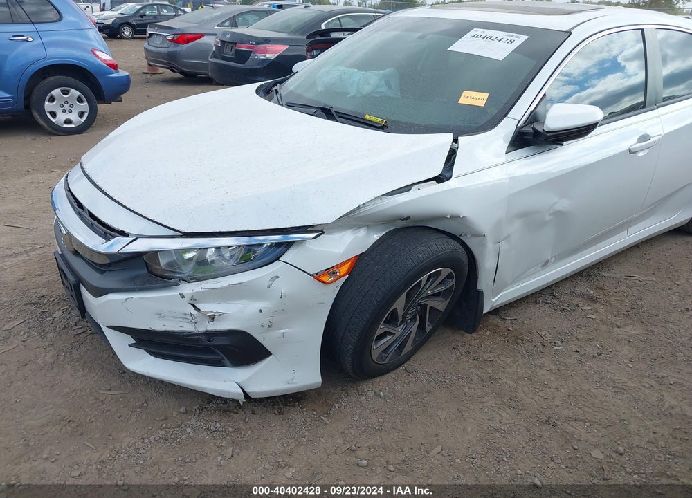 2018 HONDA CIVIC EX VIN: 19XFC2F7XJE010934
