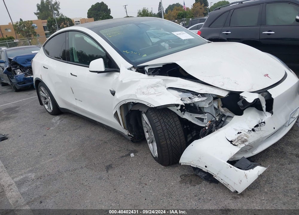 2021 TESLA MODEL Y LONG RANGE DUAL MOTOR ALL-WHEEL DRIVE VIN: 5YJYGDEE4MF161775