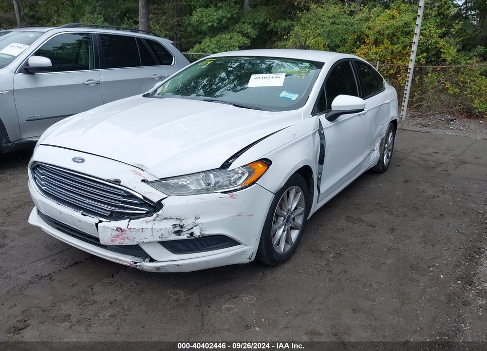 2017 FORD FUSION SE VIN: 3FA6P0H70HR158850