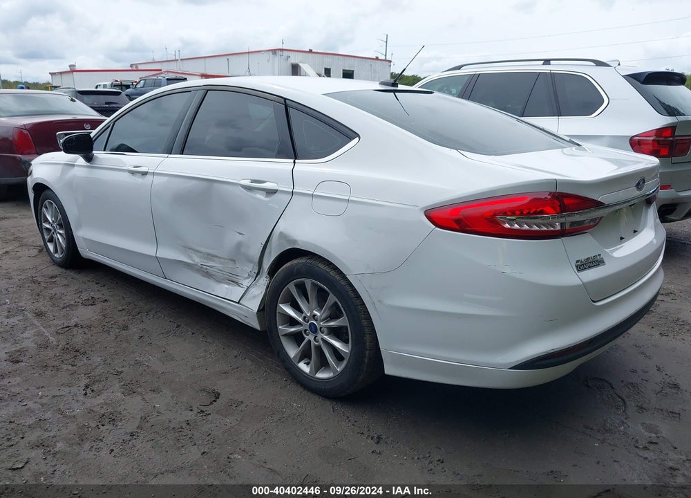 2017 FORD FUSION SE VIN: 3FA6P0H70HR158850