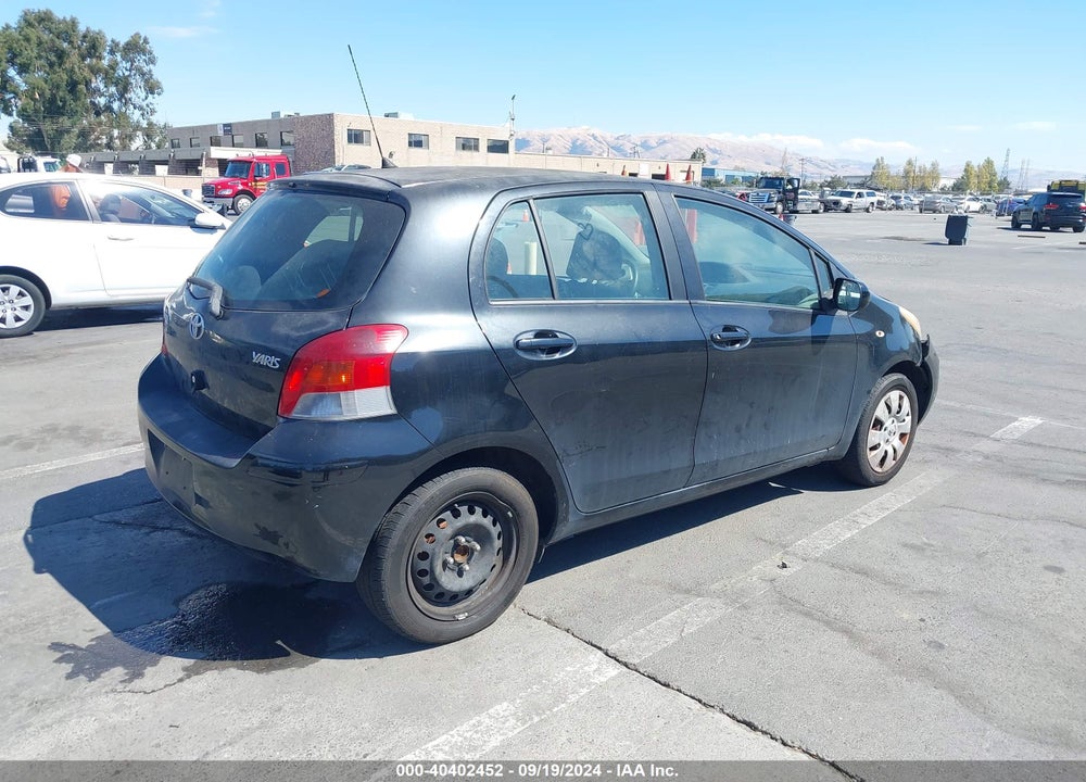 2010 TOYOTA YARIS VIN: JTDKT4K34A5288429