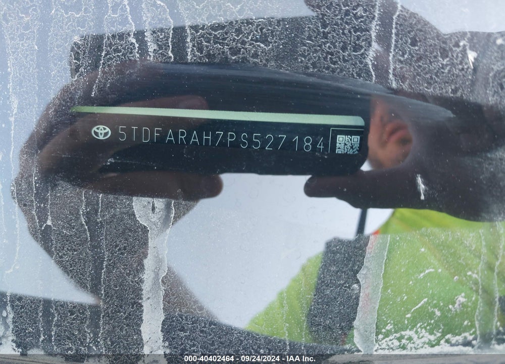 2023 TOYOTA HIGHLANDER HYBRID PLATINUM VIN: 5TDFARAH7PS527184