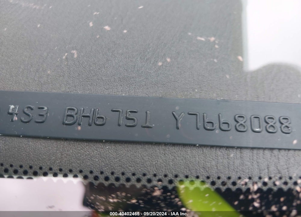 2000 SUBARU OUTBACK VIN: 4S3BH6751Y7668088
