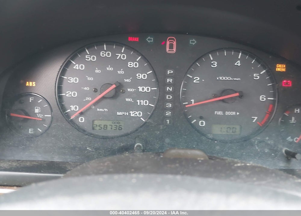 2000 SUBARU OUTBACK VIN: 4S3BH6751Y7668088