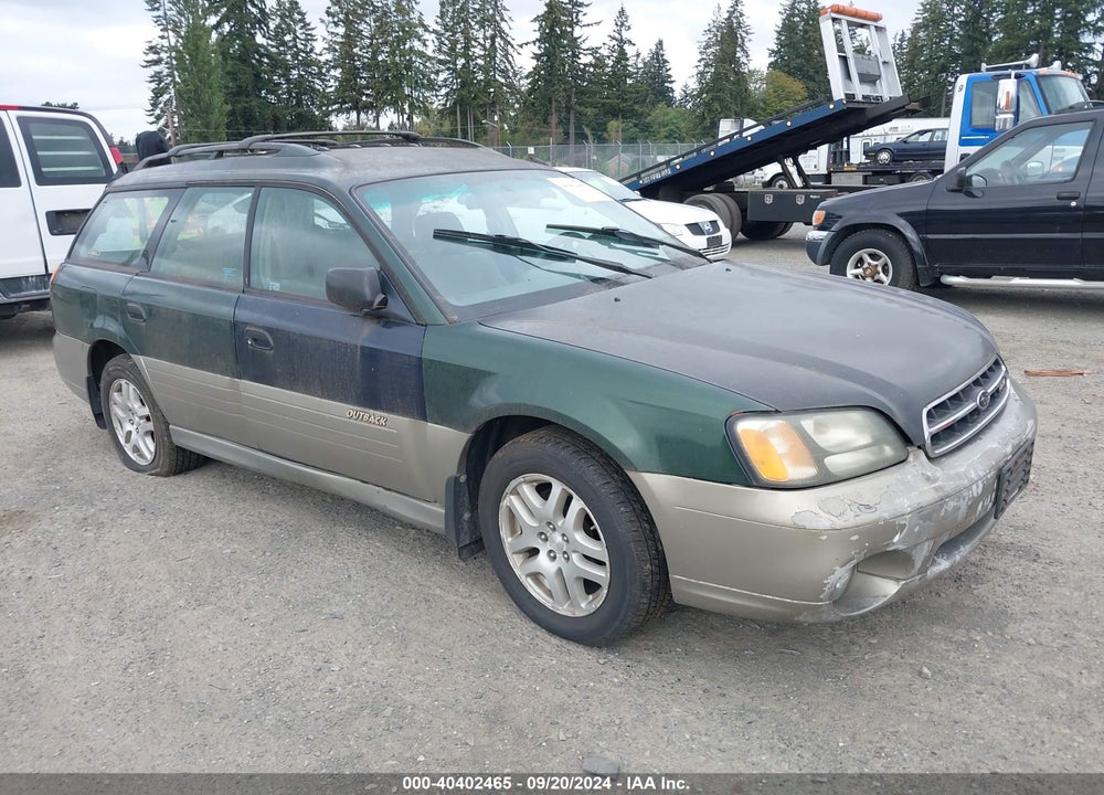 2000 SUBARU OUTBACK VIN: 4S3BH6751Y7668088
