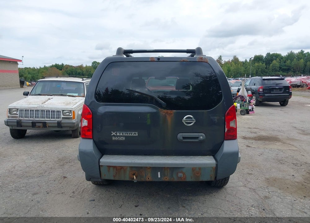 2006 NISSAN XTERRA S VIN: 5N1AN08W86C549107