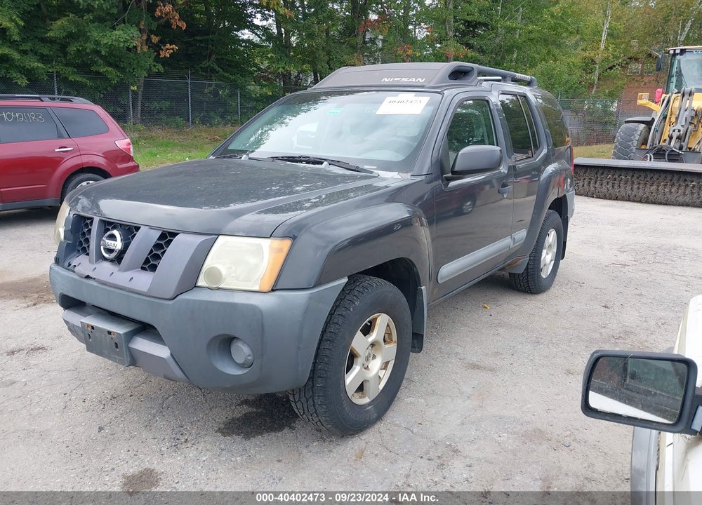 2006 NISSAN XTERRA S VIN: 5N1AN08W86C549107