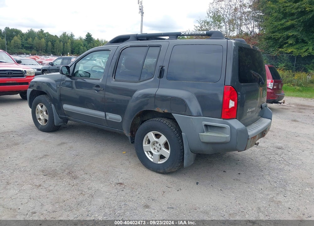 2006 NISSAN XTERRA S VIN: 5N1AN08W86C549107