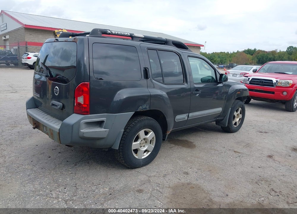 2006 NISSAN XTERRA S VIN: 5N1AN08W86C549107