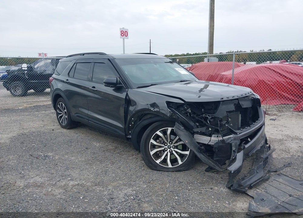 2020 FORD EXPLORER ST VIN: 1FM5K8GC9LGA04991