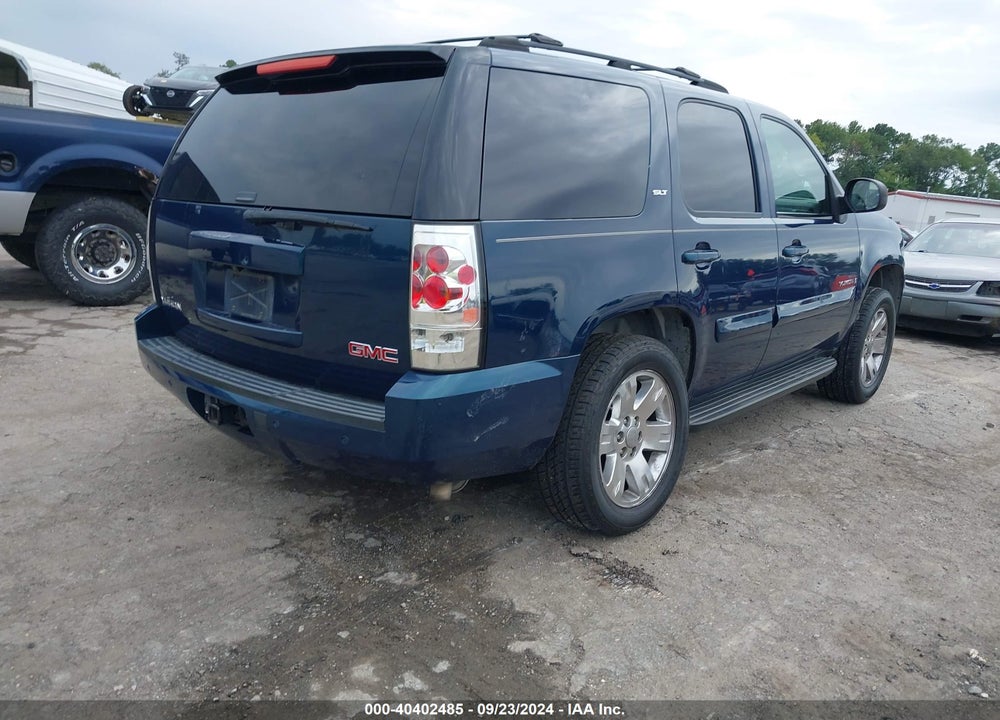2007 GMC YUKON SLT VIN: 1GKFK13087J143857