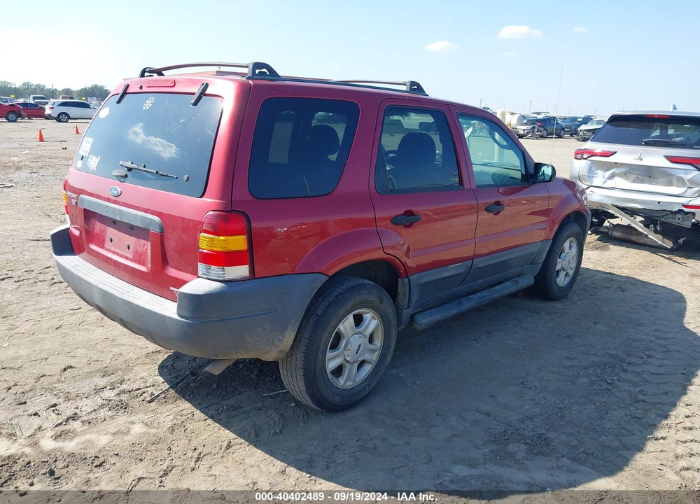 2004 FORD ESCAPE XLT VIN: 1FMYU93154DA19086