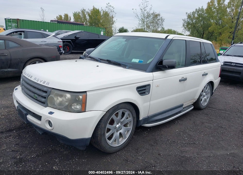 2009 LAND ROVER RANGE ROVER SPORT HSE VIN: SALSK25449A202415