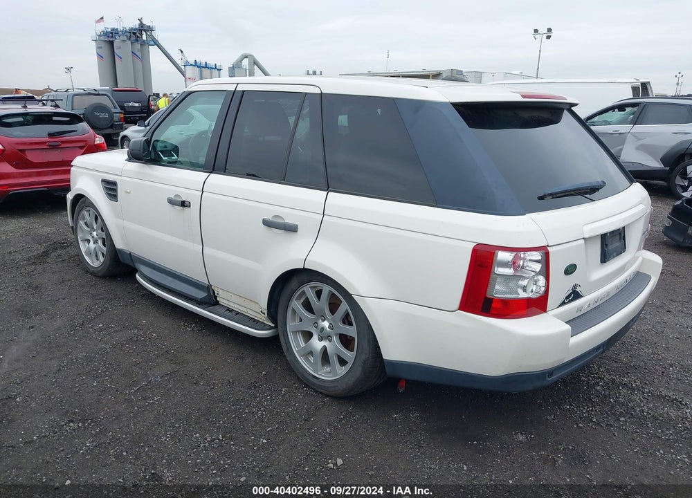 2009 LAND ROVER RANGE ROVER SPORT HSE VIN: SALSK25449A202415