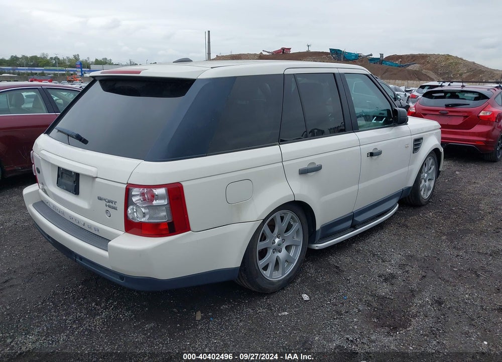 2009 LAND ROVER RANGE ROVER SPORT HSE VIN: SALSK25449A202415