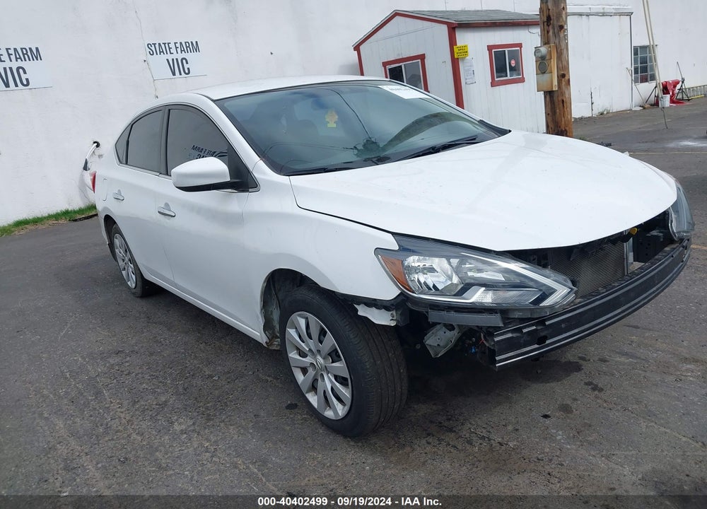 2019 NISSAN SENTRA S VIN: 3N1AB7AP3KY427963