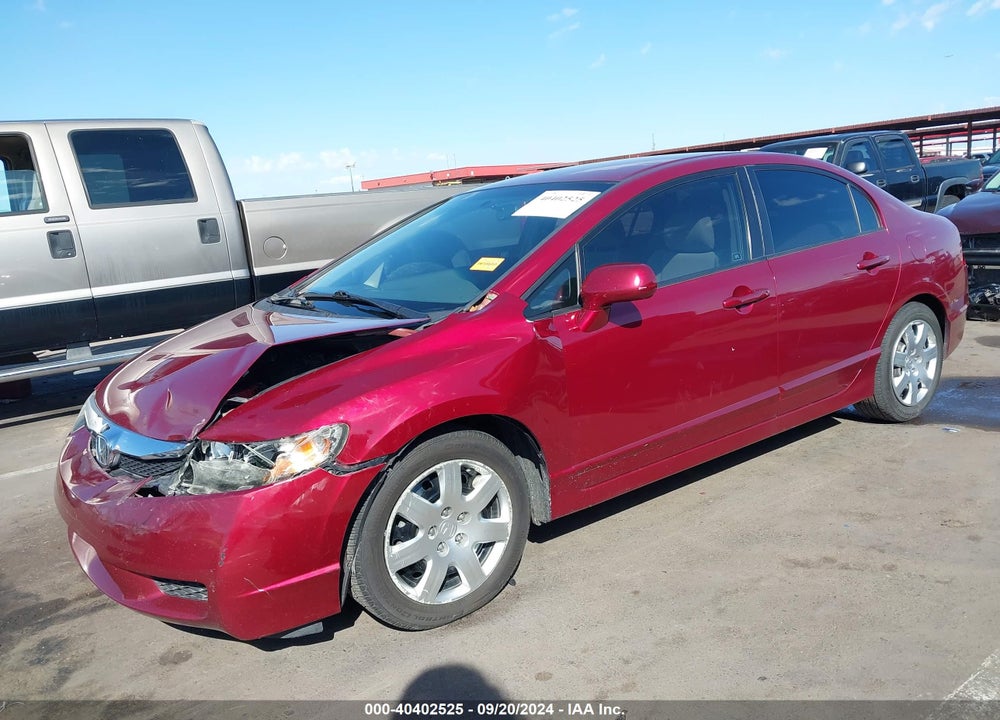 2011 HONDA CIVIC LX VIN: 2HGFA1F52BH548386