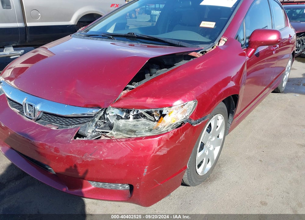 2011 HONDA CIVIC LX VIN: 2HGFA1F52BH548386