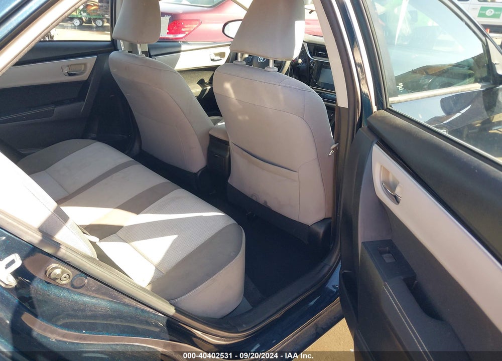 2017 TOYOTA COROLLA LE VIN: 5YFBURHE2HP697013