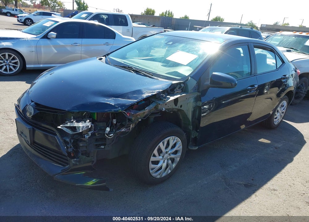 2017 TOYOTA COROLLA LE VIN: 5YFBURHE2HP697013