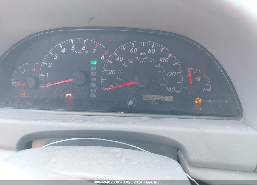 2005 TOYOTA CAMRY XLE VIN: 4T1BE30K65U609585