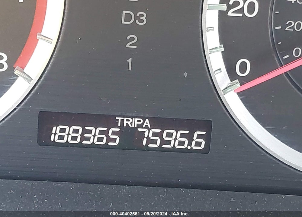 2009 HONDA ACCORD 2.4 LX-P VIN: 1HGCP26439A004065